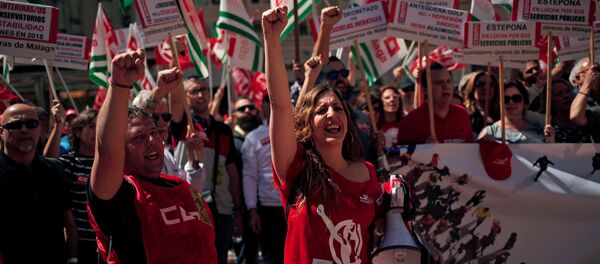İspanya’da 1 Mayıs  - Sputnik Türkiye