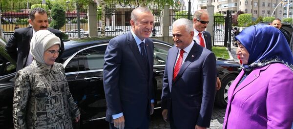 Cumhurbaşkanı Recep Tayyip Erdoğan ve Başbakan Binali Yıldırım - Sputnik Türkiye