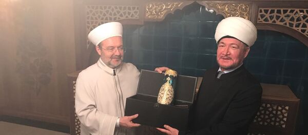 Diyanet İşleri Başkanı Görmez, Moskova’da Rusya Müftüsü ile görüştü - Sputnik Türkiye
