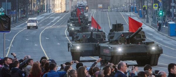 Armata T-14 tankları. - Sputnik Türkiye