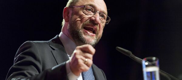 Almanya’da Sosyal Demokrat Parti SPD’nin başbakan adayı ve eski AP Başkanı Martin Schulz - Sputnik Türkiye