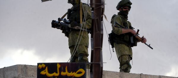 Suriye'de görev yapan Rus askerler - Sputnik Türkiye