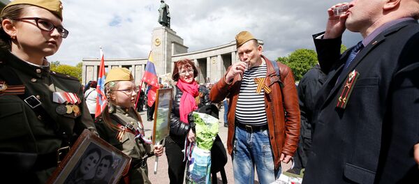 Berlin'de Zafer Günü kutlamaları - Sputnik Türkiye
