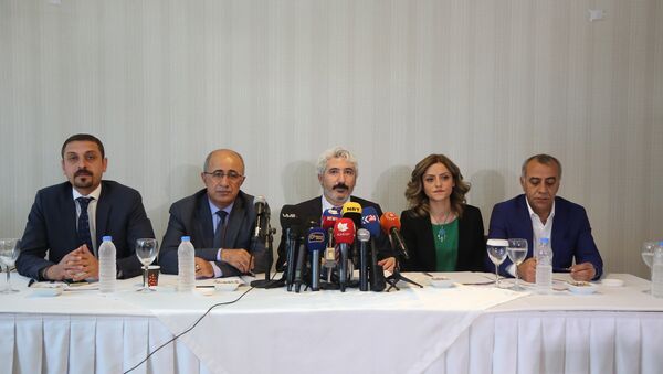 HDP Eşbaşkanı Selahattin Demirtaş'ın avukatları - Sputnik Türkiye