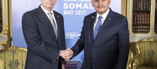 Başbakan Binali Yıldırım - ABD Savunma Bakanı James Mattis - Sputnik Türkiye