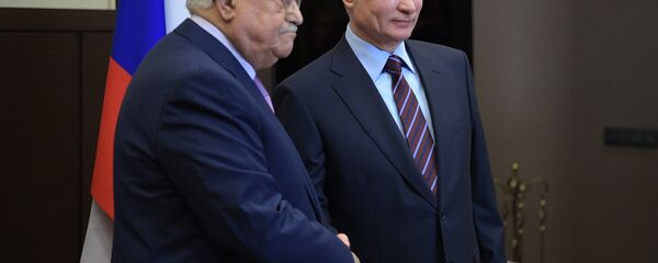 Filistin Devlet Başkanı Mahmud Abbas ve Rusya Devlet Başkanı Vladimir Putin - Sputnik Türkiye