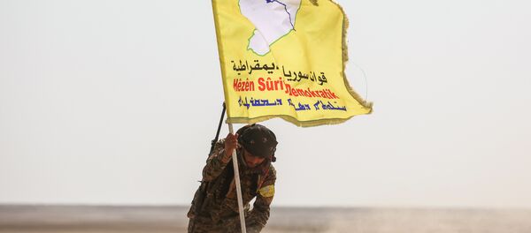 Rakka'nın 20 kilometre kuzeyindeki DSG güçleri - Sputnik Türkiye