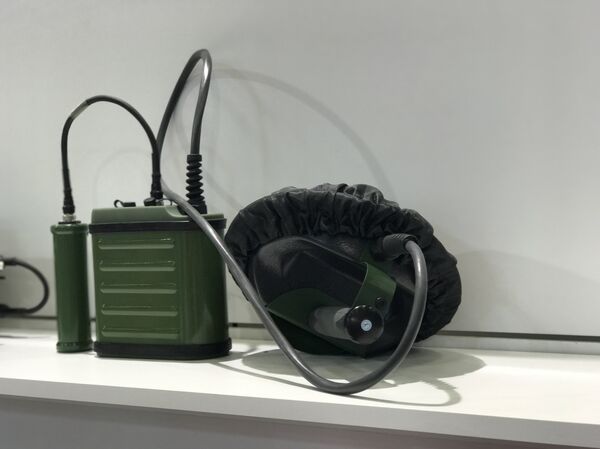 STT şirketinin ürettiği ürün, el yapımı patlayıcıyı 30 metre öteden tespit edebiliyor. - Sputnik Türkiye