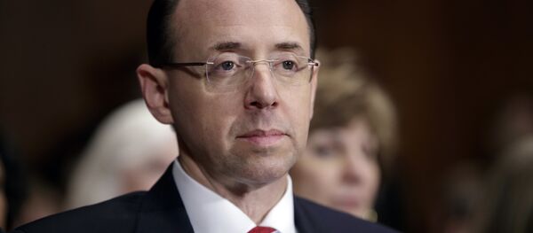 ABD Adalet Bakanı Yardımcısı Rod Rosenstein - Sputnik Türkiye