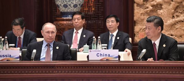 Rusya Devlet Başkanı Vladimir Putin Kuşak ve Yol Forumu'nda - Sputnik Türkiye