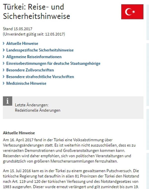 Almanya’dan çifte vatandaş konumundaki Türklere uyarı   - Sputnik Türkiye