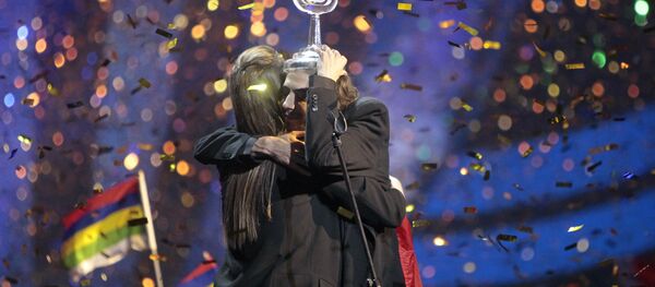 Eurovision 2017 Şarkı Yarışması'nı Portekiz'den Salvador Sobral  'Amar pelos dois' adlı şarkısıyla kazandı - Sputnik Türkiye