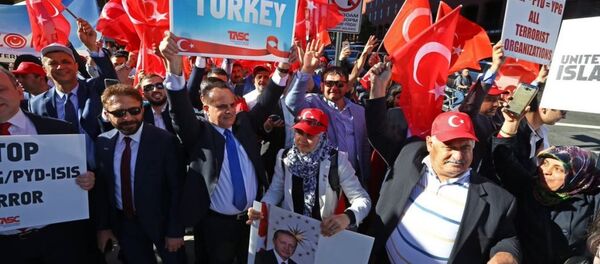 Cumhurbaşkanı Recep Tayyip Erdoğan, Washington'da - Sputnik Türkiye