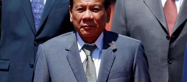 Filipinler Devlet Başkanı Rodrigo Duterte - Sputnik Türkiye
