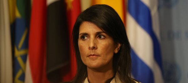 ABD'nin Birleşmiş Milletler (BM) Daimi Temsilcisi Nikki Haley - Sputnik Türkiye