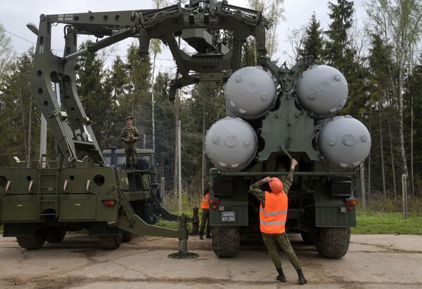 Rus ordusundan Moskova'da S-400'lü eğitim - Sputnik Türkiye