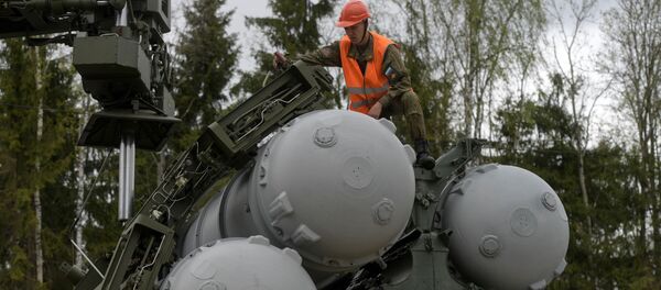 Rus ordusundan Moskova'da S-400'lu eğitim - Sputnik Türkiye