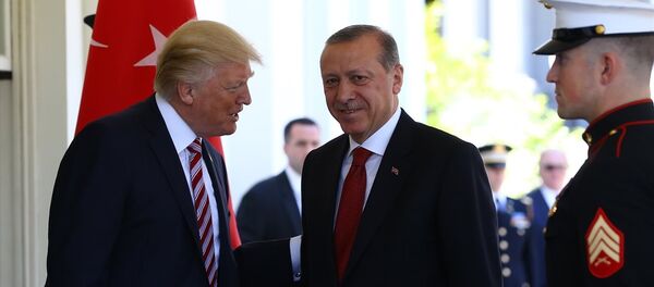 ABD Başkanı Donald Trump ve Cumhurbaşkanı Recep Tayyip Erdoğan - Sputnik Türkiye