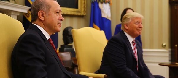ABD Başkanı Donald Trump ve Cumhurbaşkanı Recep Tayyip Erdoğan - Sputnik Türkiye