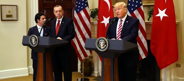 ABD Başkanı Donald Trump ve Cumhurbaşkanı Recep Tayyip Erdoğan - Sputnik Türkiye
