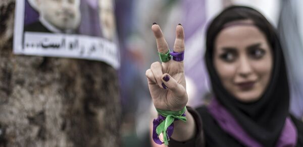 Cumhurbaşkanlığı seçimlerine bir gün kala Tahran - Sputnik Türkiye