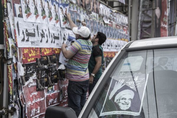 Cumhurbaşkanlığı seçimlerine bir gün kala Tahran - Sputnik Türkiye