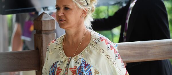 Michael Schumacher'in karısı Corinna Schumacher Michael Schumacher'in karısı Corinna Schumacher - Sputnik Türkiye