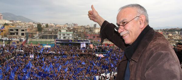 Goran lideri Noşirvan Mustafa Goran lideri Noşirvan Mustafa - Sputnik Türkiye