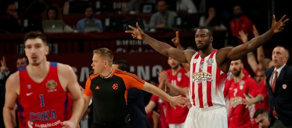 CSKA Moskova - Olympiakos maçı - Sputnik Türkiye
