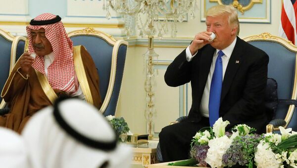 ABD Başkanı Donald Trump, Suudi Arabistan'da - Sputnik Türkiye