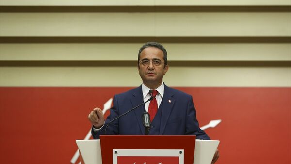 CHP Genel Başkan Yardımcısı ve Parti Sözcüsü Bülent Tezcan - Sputnik Türkiye