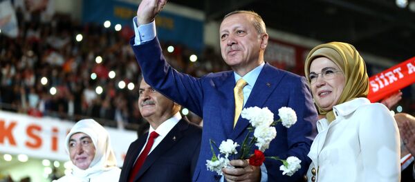AK Parti 3. Olağanüstü Büyük Kongresi - Cumhurbaşkanı Recep Tayyip Erdoğan - Sputnik Türkiye