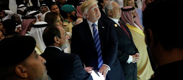 ABD Başkanı Donald Trump - Mısır Cumhurbaşkanı Abdülfettah Sisi - Suudi Arabistan Kralı Selman - Sputnik Türkiye