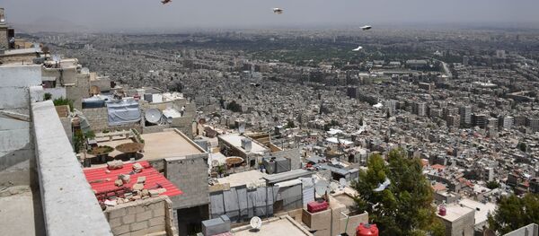 Şam'ın Kasyun Dağı'ndaki mahallesi - Sputnik Türkiye