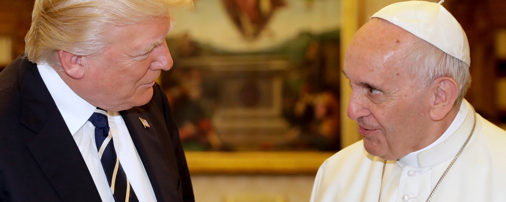Donald Trump-Papa Francis - Sputnik Türkiye, 1920, 21.04.2025
