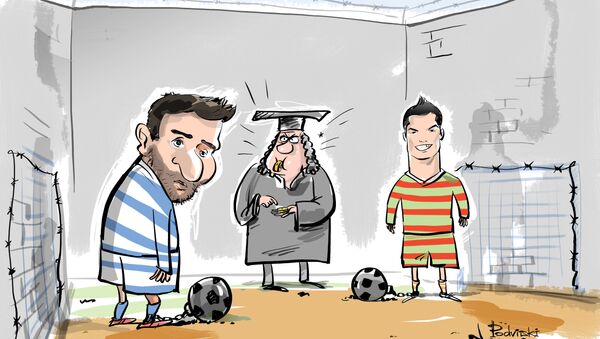 Messi'nin ardından Ronaldo'nun da 'vergi kaçırdığı' iddia edildi - Sputnik Türkiye