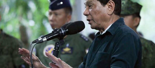 Filipinler Devlet Başkanı Rodrigo Duterte - Sputnik Türkiye