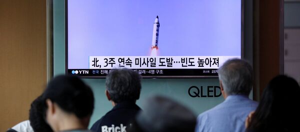 Kuzey Kore'den yeni balistik füze denemesi - Sputnik Türkiye