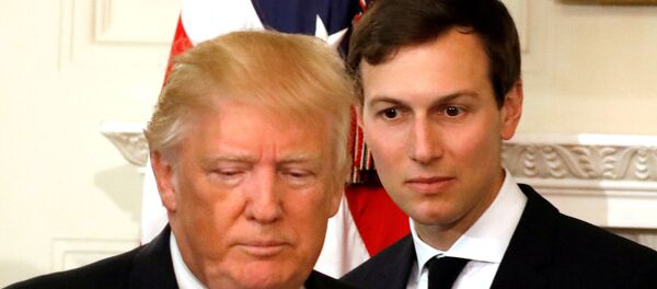 ABD Başkanı Donald Trump ve Başdanışmanı Jared Kushner - Sputnik Türkiye