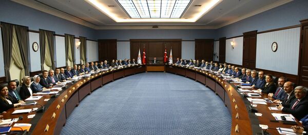 Cumhurbaşkanı Recep Tayyip Erdoğan / AK Parti MKYS'sı - Sputnik Türkiye