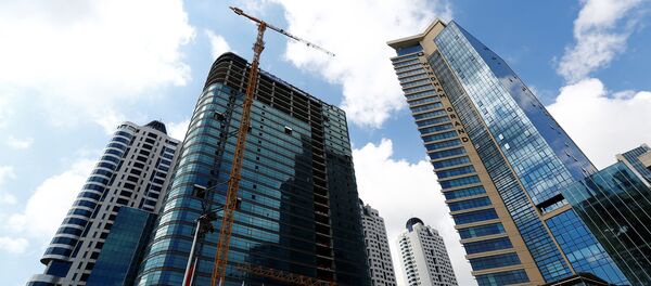 İstanbul - Levent / İnşaat - Sputnik Türkiye