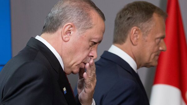 Recep Tayyip Erdoğan - Donald Tusk - Sputnik Türkiye