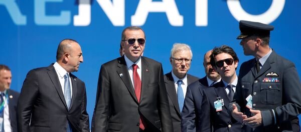 Recep Tayyip Erdoğan, Brüksel'deki NATO zirvesine katıldı - Sputnik Türkiye