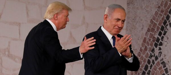 Donald Trump - Benyamin Netanyahu - Sputnik Türkiye