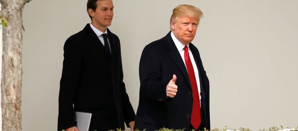 Jared Kushner-Donald Trump - Sputnik Türkiye