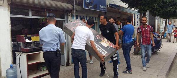 Hatay'da Arapça tabelalar kaldırıldı - Sputnik Türkiye