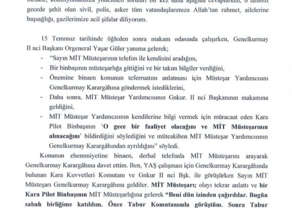 Genelkurmay Başkanı Org. Akar’ın TBMM Darbe Araştırma Komisyonu’nun sorularına cevabı Meclis’e ulaştı-1 - Sputnik Türkiye