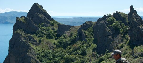 Kırım'da Karadağ Milli Parkı - Sputnik Türkiye