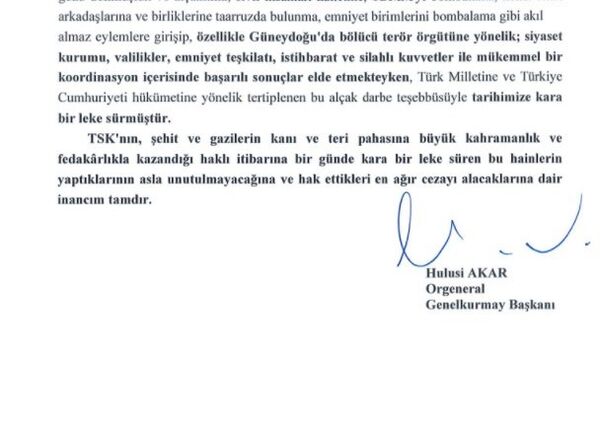 Genelkurmay Başkanı Org. Akar’ın TBMM Darbe Araştırma Komisyonu’nun sorularına cevabı Meclis’e ulaştı-8 - Sputnik Türkiye