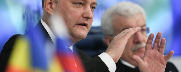 President of Moldova Igor Dodon at a press conference in Moscow - Sputnik Türkiye